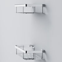 Набор полок для ванной AM.PM Sense L хром A7453200 (2 шт) — 3