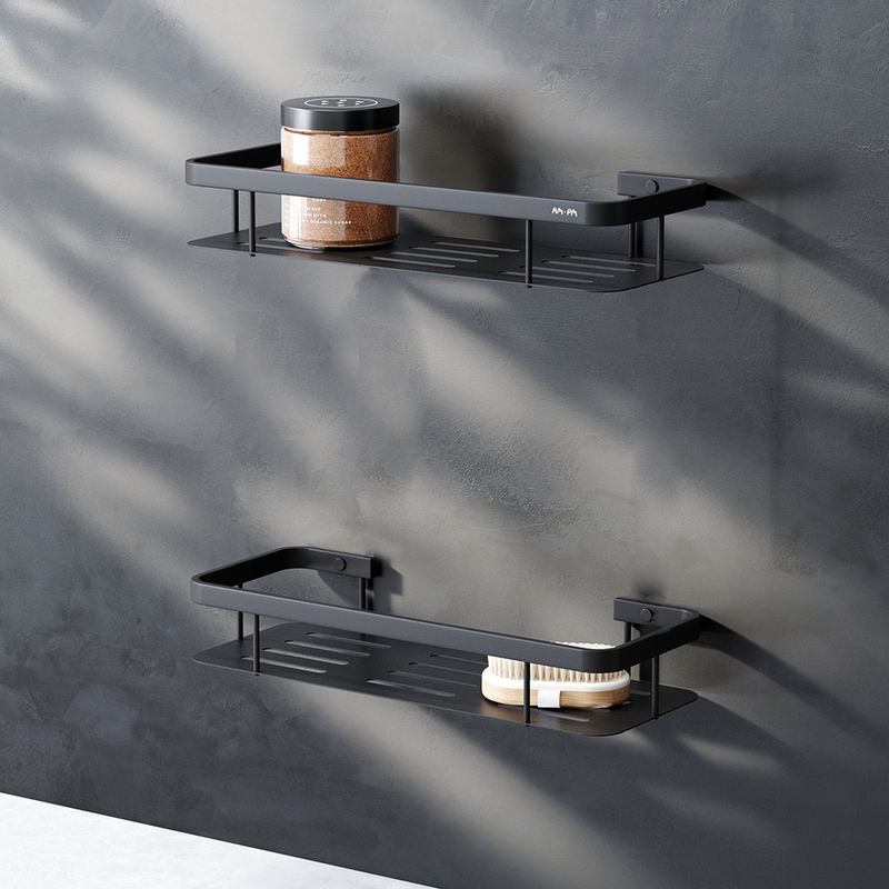 Набор полок для ванной AM.PM Sense L A7453222 черный матовый (2 шт)