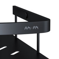 Полка для ванной AM.PM Sense L A7454122 черный матовый угловая — 4