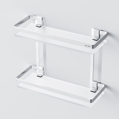 Полка для ванной AM.PM Sense L A7455200 алюминий стеклянная
