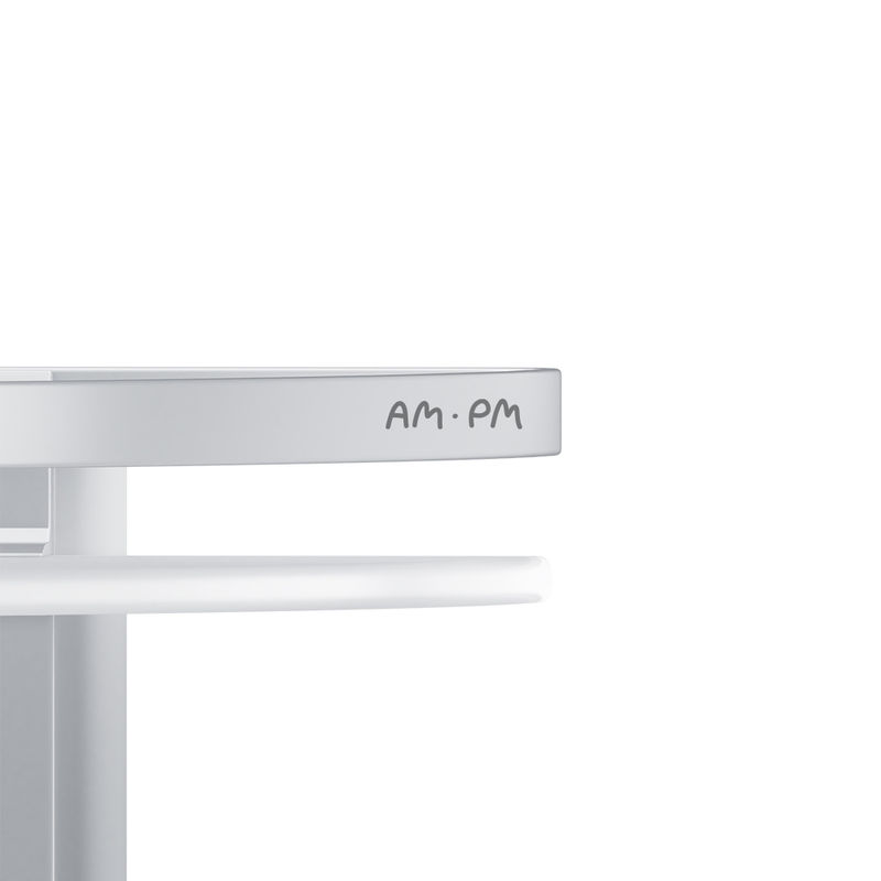 Полка для ванной AM.PM Sense L A7456200 алюминий угловая стеклянная