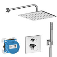 Система для душа скрытого монтажа Ideal Standard Ceratherm C100 A7572AA с термостатом 7 в 1 хром — 1