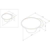 Мыльница AM.PM Like A8034200 хром — 7