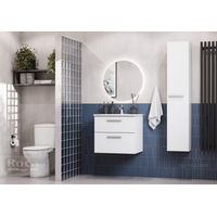 Шкаф-пенал для ванной Roca Victoria Nord 30x24x150 / A857564806 белый глянец — 4