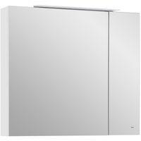 Шкаф с зеркалом для ванной Roca Oleta 800 / A857647806 белый глянец — 1