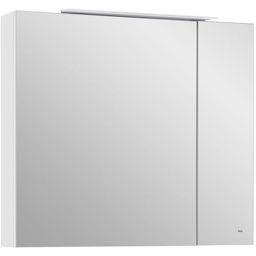 Шкаф с зеркалом для ванной Roca Oleta 800 / A857647806 белый глянец