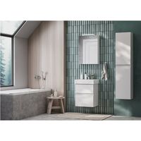 Шкаф-пенал для ванной Roca Oleta 350х1500х257 мм / A857650806 белый глянец — 6