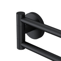 Держатель для полотенец AM.PM X-Joy A85A32622 черный матовый — 4