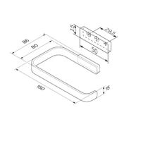 Держатель для туалетной бумаги AM.PM Func A8F34100 хром — 7