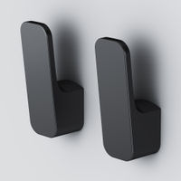 Набор крючков для ванной AM.PM Func A8F35622 черный матовый 2 шт. — 1