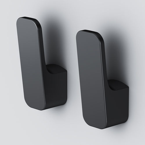 Набор крючков для ванной AM.PM Func A8F35622 черный матовый 2 шт.