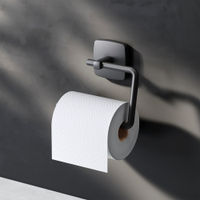 Держатель для туалетной бумаги AM.PM Gem A9034122 черный матовый — 5
