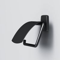 Держатель для туалетной бумаги AM.PM Gem A90341422 черный матовый с крышкой — 2