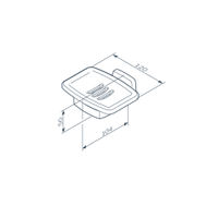 Мыльница AM.PM Gem A9034222 черный матовый — 7