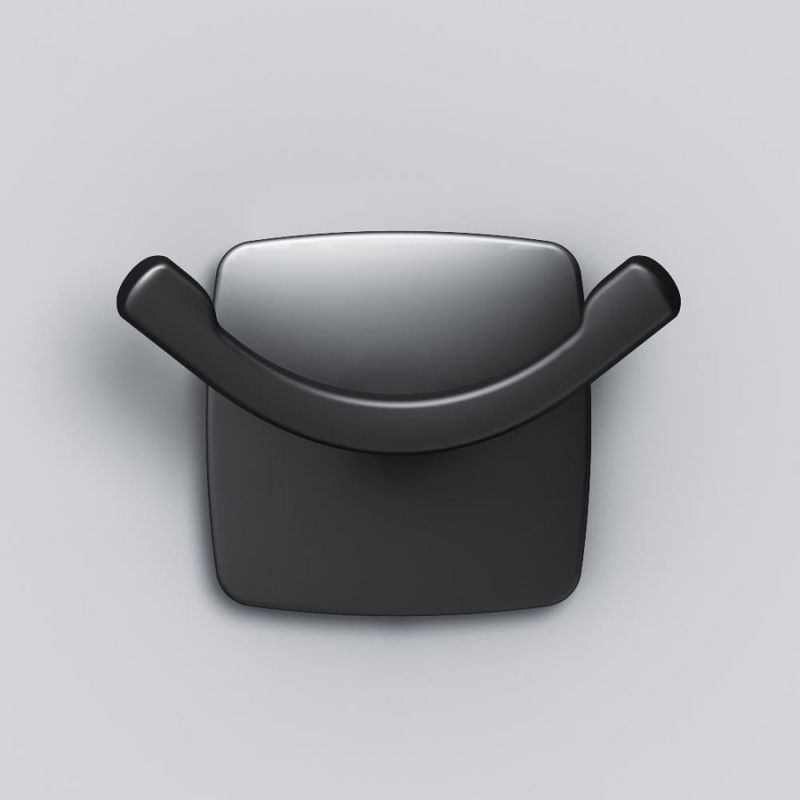 Крючок для ванной AM.PM Gem A9035622 черный матовый двойной