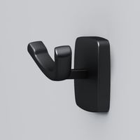 Крючок для ванной AM.PM Gem A9035622 черный матовый двойной — 2