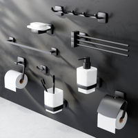 Крючок для ванной AM.PM Gem A9035622 черный матовый двойной — 6