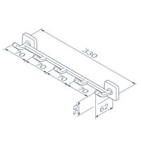 Вешалка для ванной AM.PM Gem A9035900 хром — 7