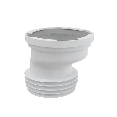 Патрубок для унитаза AlcaDrain (AlcaPlast) A991-20 эксцентрический 20 мм