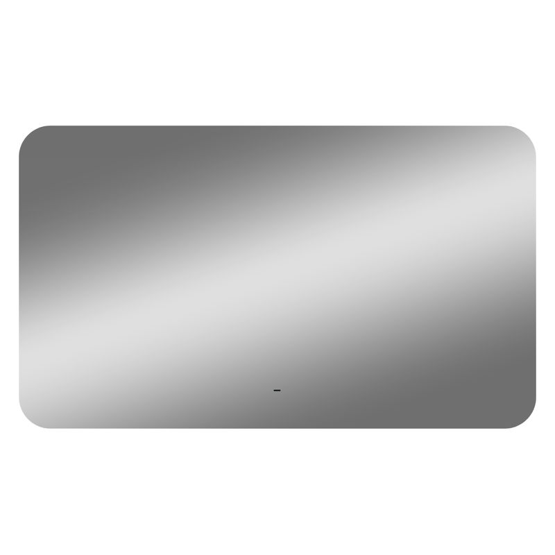 Зеркало Misty Адхил 1200х700 Led холодная подсветка ореол с подогревом / АДХ-02-120/70-14