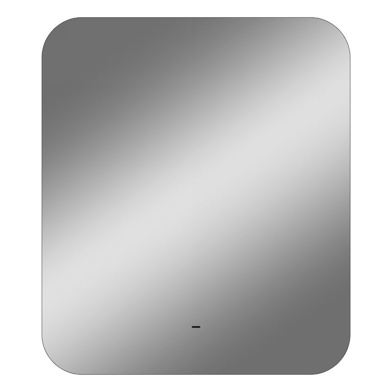 Зеркало Misty Адхил 600х700 Led холодная подсветка ореол с подогревом / АДХ-02-60/70-14
