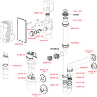 Сифон для сбора конденсата AlcaDrain (AlcaPlast) DN40 AKS2 — 3