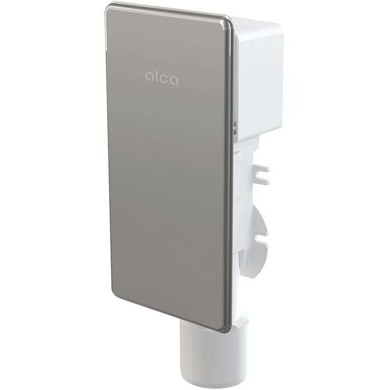 Сифон для сбора конденсата AlcaDrain (AlcaPlast) AKS4 под штукатурку DN40 и DN50 нержавеющая сталь