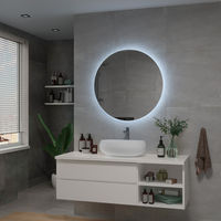 Зеркало Misty Аламак D800 Led холодная подсветка ореол с подогревом / АЛА-02-800-14 — 4