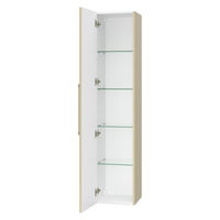 Шкаф-пенал для ванной Brevita Alicante 35 универсальный / ALI-05035-03 капучино матовая эмаль — 9