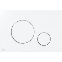 Инсталляция для унитаза AlcaDrain (AlcaPlast) AM101/1120 с клавишей смыва M670 (белая) — 2