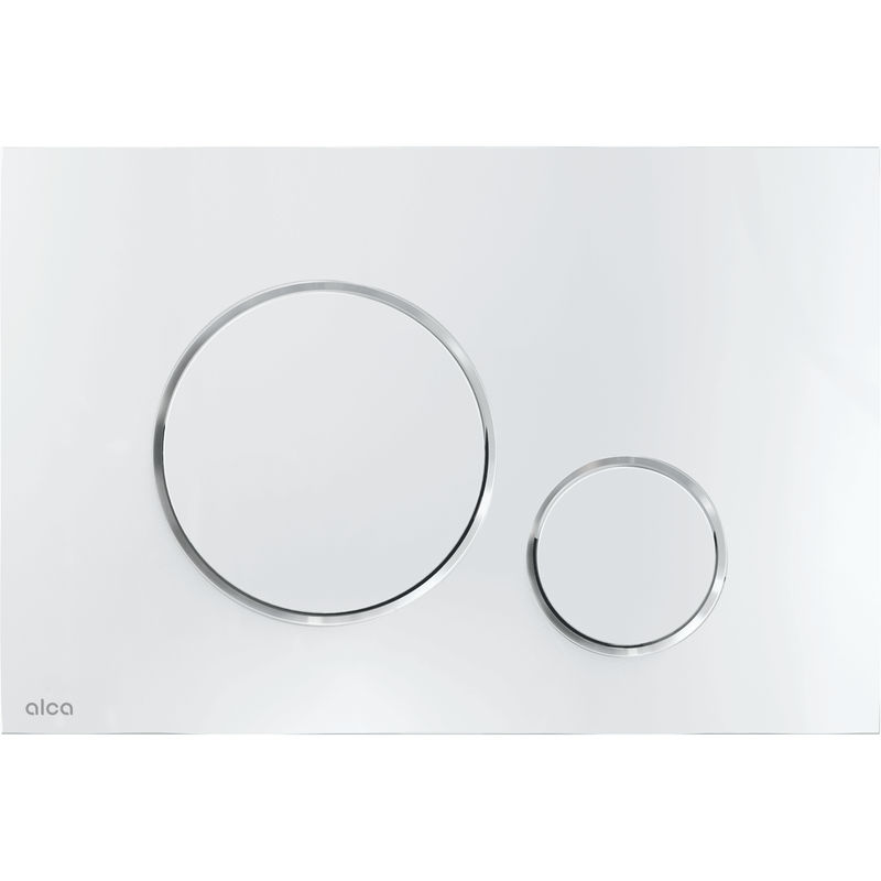 Инсталляция для унитаза AlcaDrain (AlcaPlast) AM101/1120 с клавишей смыва M671 (хром)