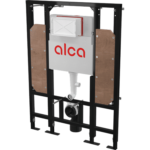 Инсталляция для унитаза AlcaDrain (AlcaPlast) AM101/1300H для сухой установки (для гипсокартона) / для людей с ограниченными физическими возможностями