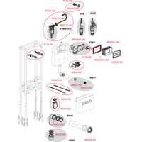 Инсталляция для унитаза AlcaDrain (AlcaPlast) AM116/1120 для сухой установки (в пространство) — 3