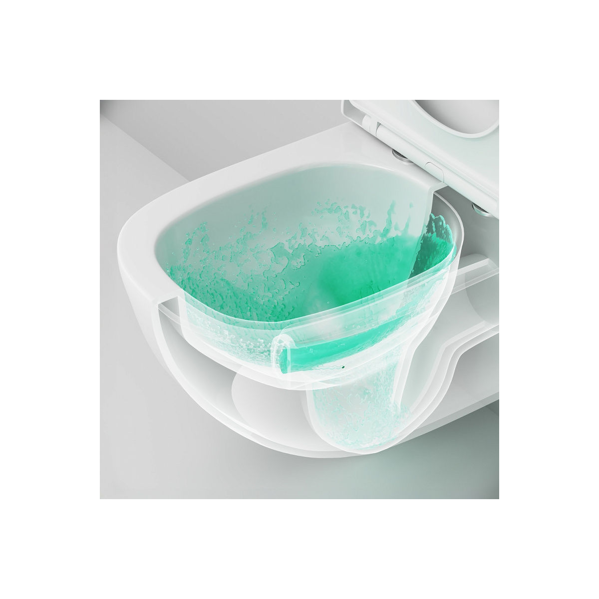 C9X1900SC Above Aquaspin подвесной унитаз с сиденьем