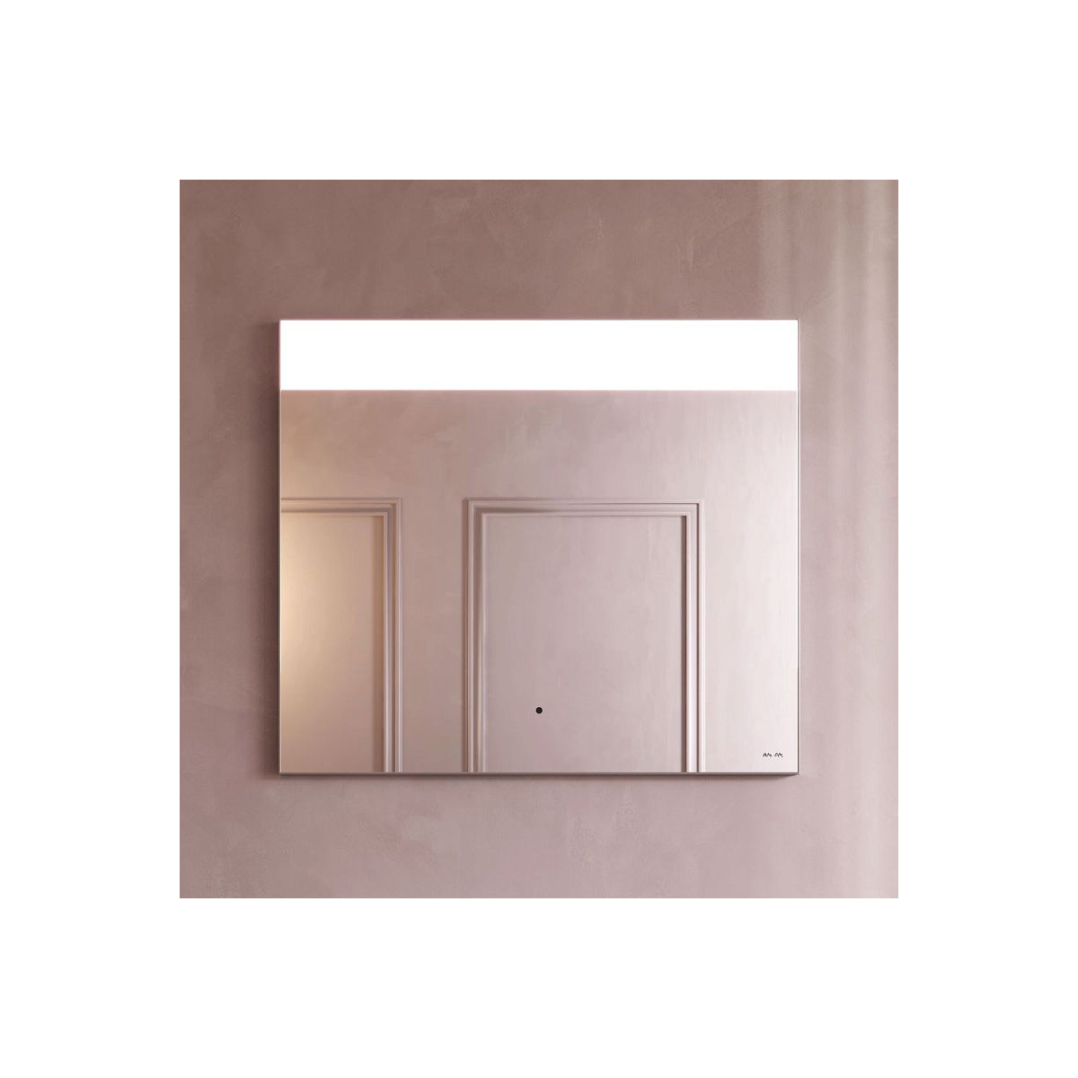 M60MOX0801SA Libre, зеркало с подсветкой Invisible Light и системой антизапотевания, ИК-сенсор, 80 с
