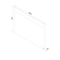 Зеркало AM.PM Libre с подсветкой Invisible Light и системой антизапотевания / M60MOX1001SA — 11