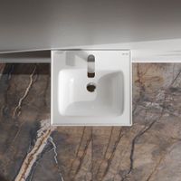 Раковина AM.PM X-Joy 50 см керамическая M85AWCC0502WG64 белый глянец — 2