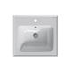 M85AWCC0502WG64 X-Joy, Раковина мебельная, керамическая, 50 см, встроенная, цвет: белый, глянец