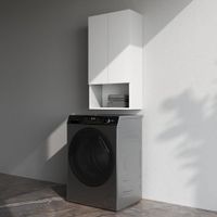 Шкаф навесной для ванной AM.PM X-Joy 50 см с полкой / M85CHX05021WG белый глянец — 5