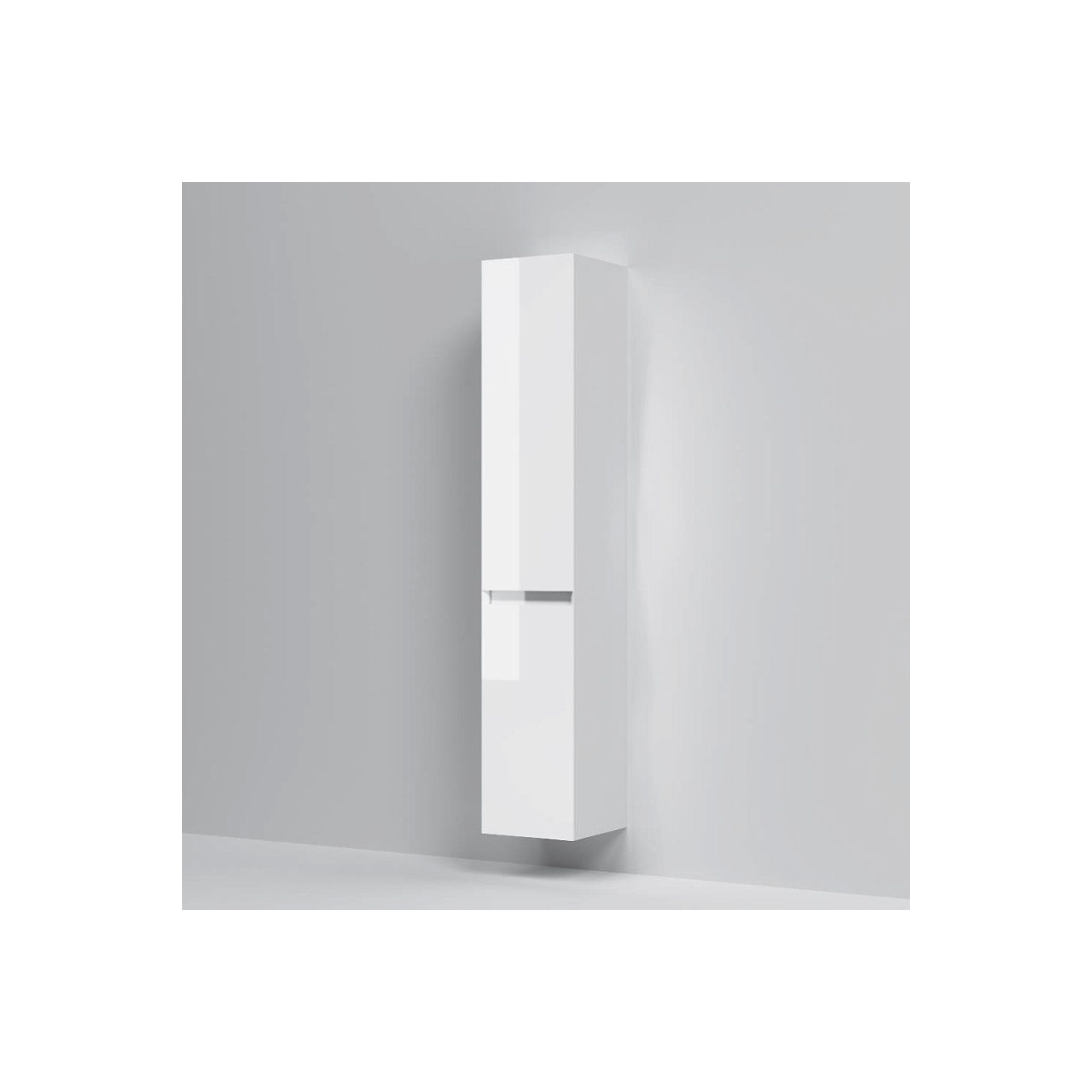 M9XCHR0302WG Above, шкаф-колонна, подвесная, правая, 30 см, белый глянец