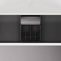 Тумба под раковину AM.PM Above 60 см подвесная 2 ящика / M9XFHX0602WG белый глянец — 9