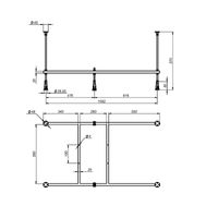 Каркас для ванны AM.PM X-Joy 120х70 W00A-120-070W-R — 2
