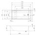 W60A-170-070W-A Ванна акриловая Libre 170x70