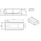 W72A-170-070W-P2 панель фронтальная для ванны spirit 170х70