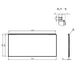 W94A-120-070W-P X-joy панель фронтальная для ванны 120 см