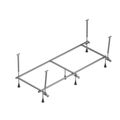 W94A-170U70W-R X-joy Каркас для ванны угловой универсальный 170x70 см