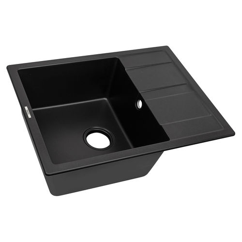 Кухонная мойка из искусственного камня ZorG Apollo 65 черный оникс