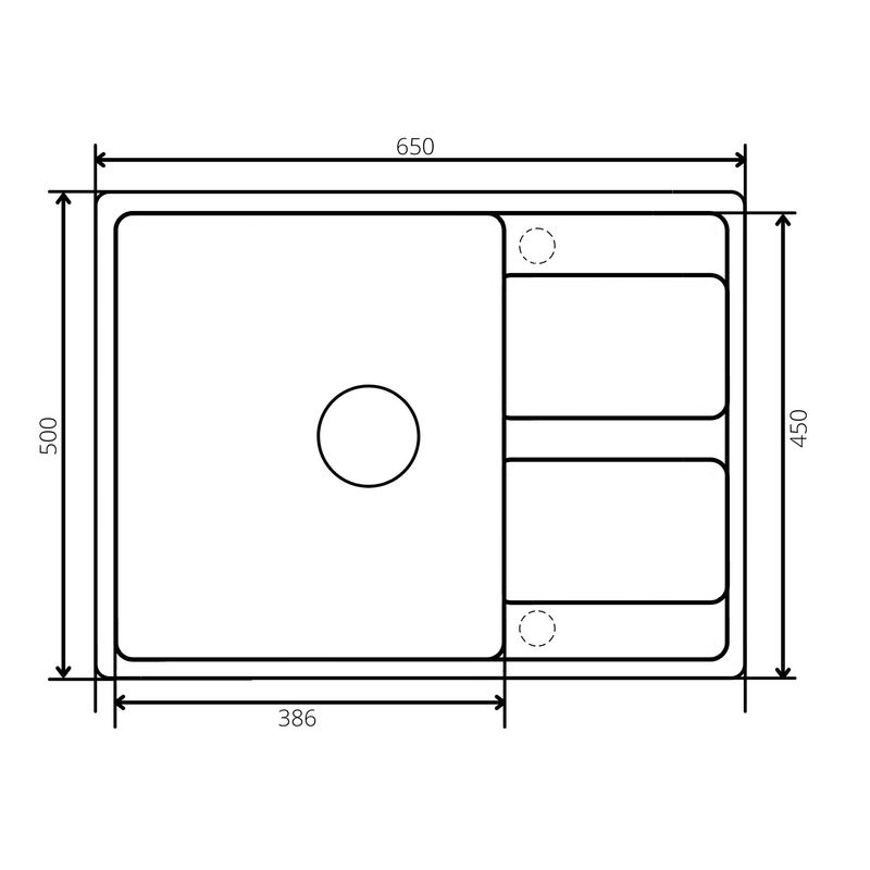 Кухонная мойка из искусственного камня ZorG Apollo 65 белый камень