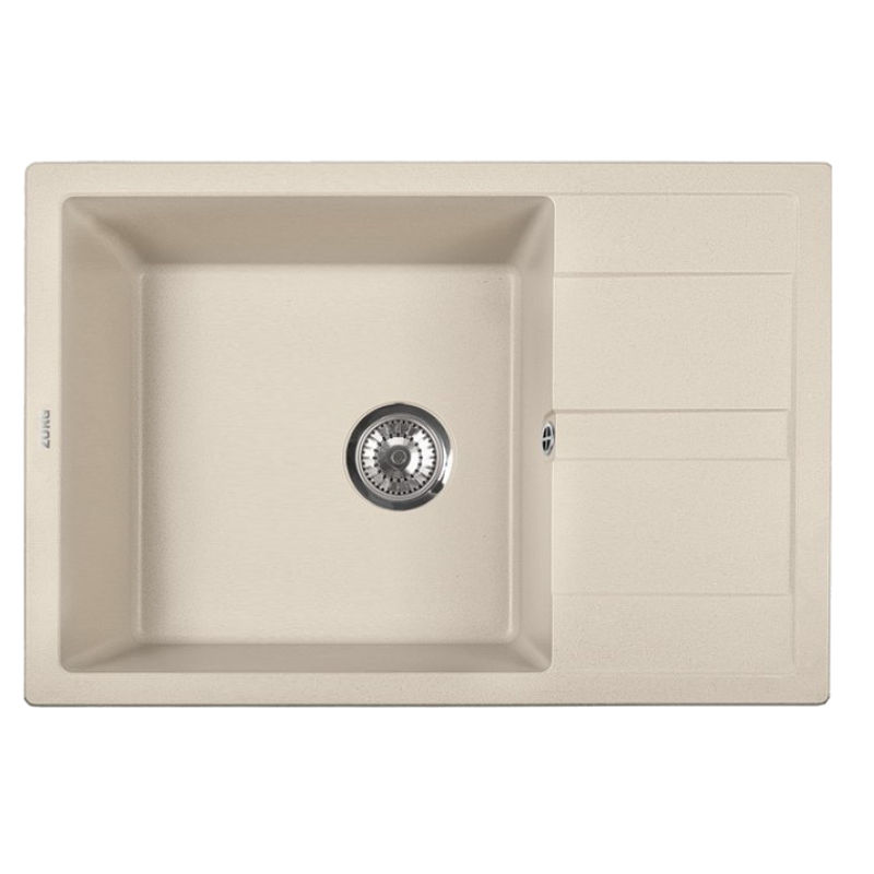 Кухонная мойка из искусственного камня ZorG Apollo 78 песчаный берег