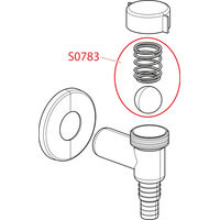 Сифон для стиральной машины AlcaDrain (AlcaPlast) APS1 наружный (хром) — 3